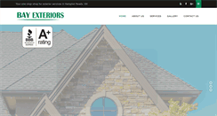 Desktop Screenshot of bayexteriors.com